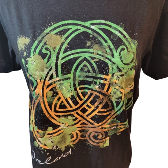 Traditional Craft Celtic Ireland Black Tee Size Small NWT! - Picture 2 of 3